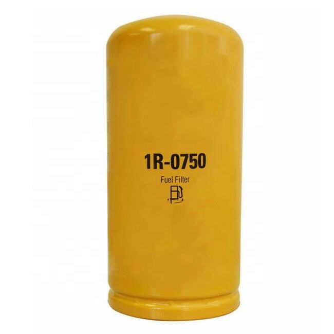 Filtre de combustible dièsel de l'excavadora 1R-0750